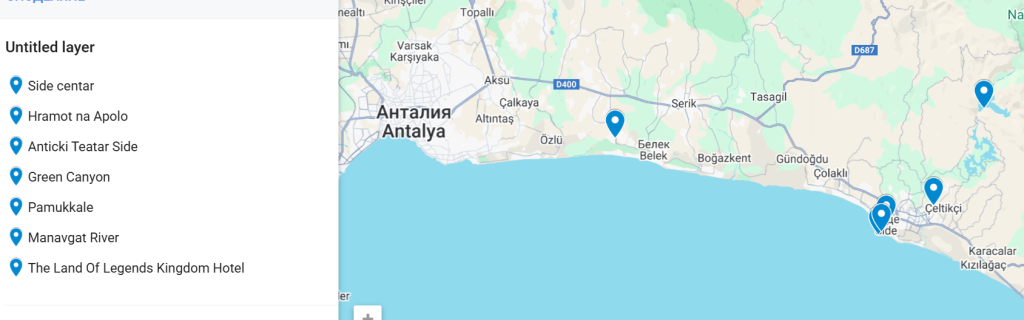 Antalia - predlog mesta za poseta hani mk ohrid turist agency